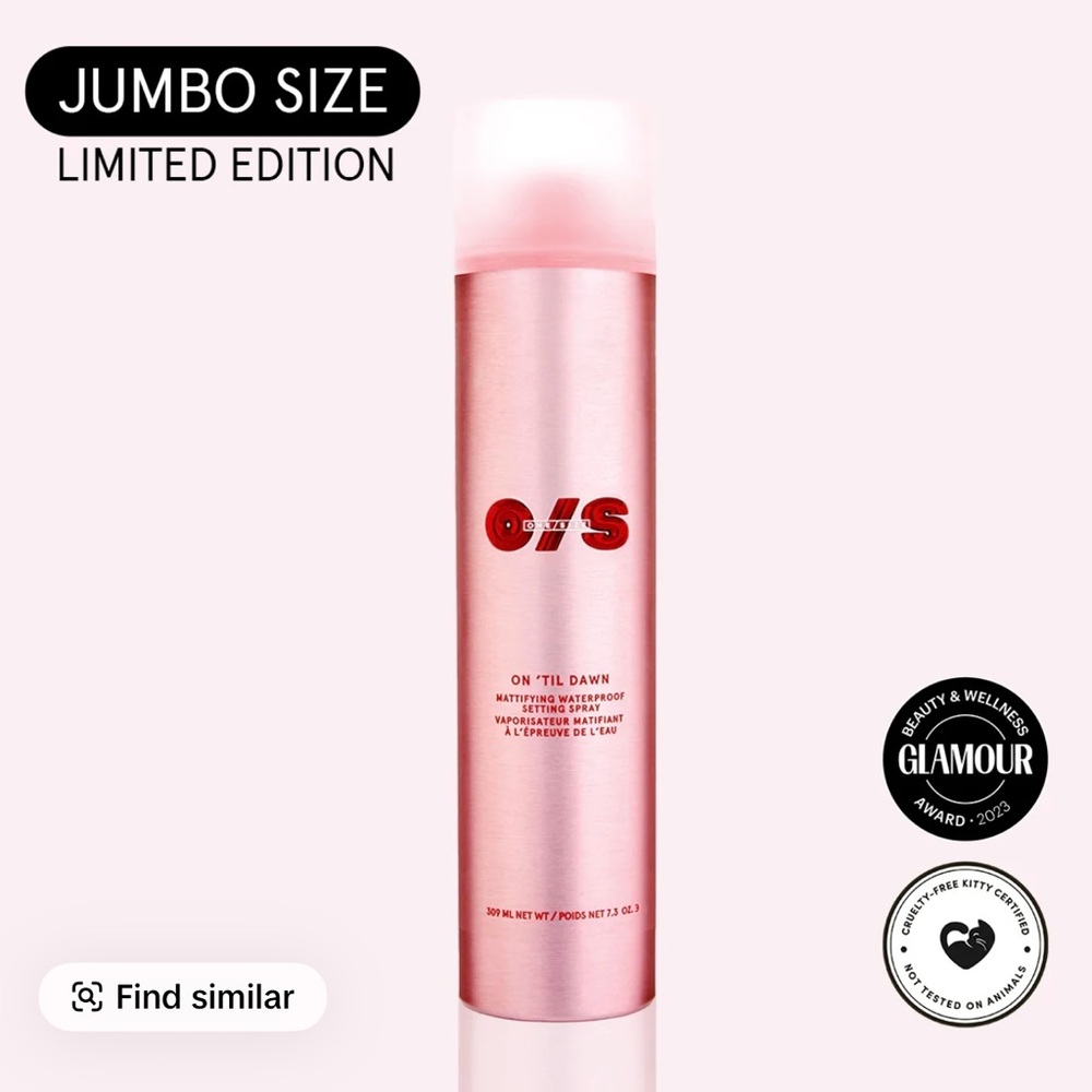 ONE/SIZE On 'Til Dawn Jumbo Setting Spray - Pink